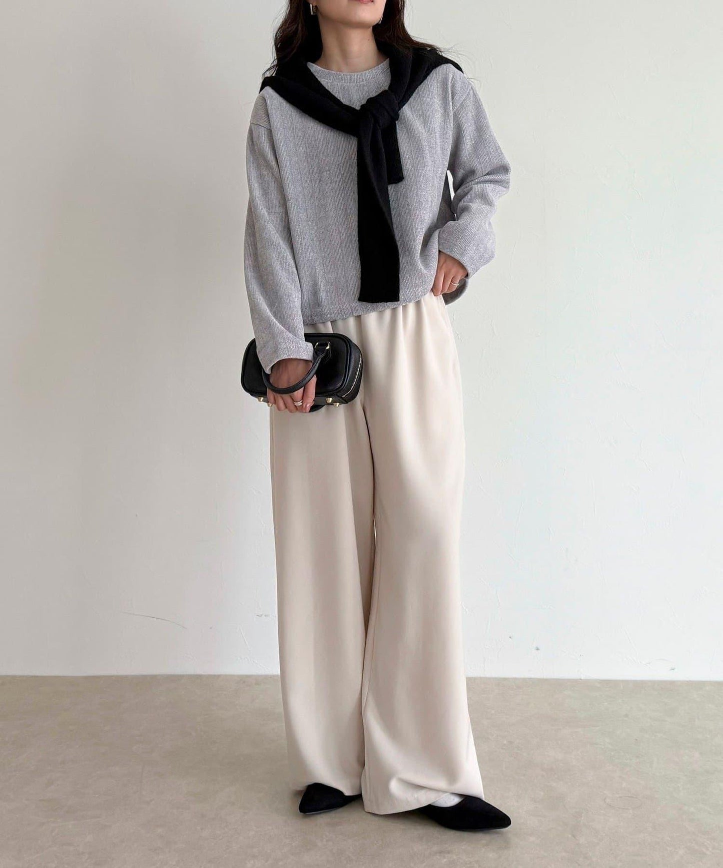 亮片毛線套頭衫