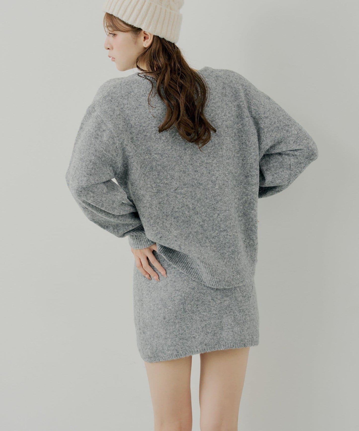 【可成套搭配】針織修身迷你裙