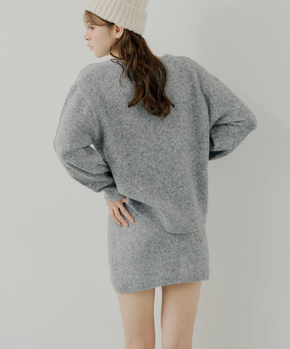 【可成套搭配】針織修身迷你裙