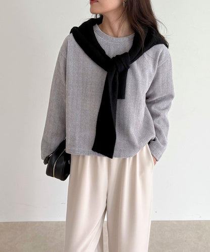 亮片毛線套頭衫