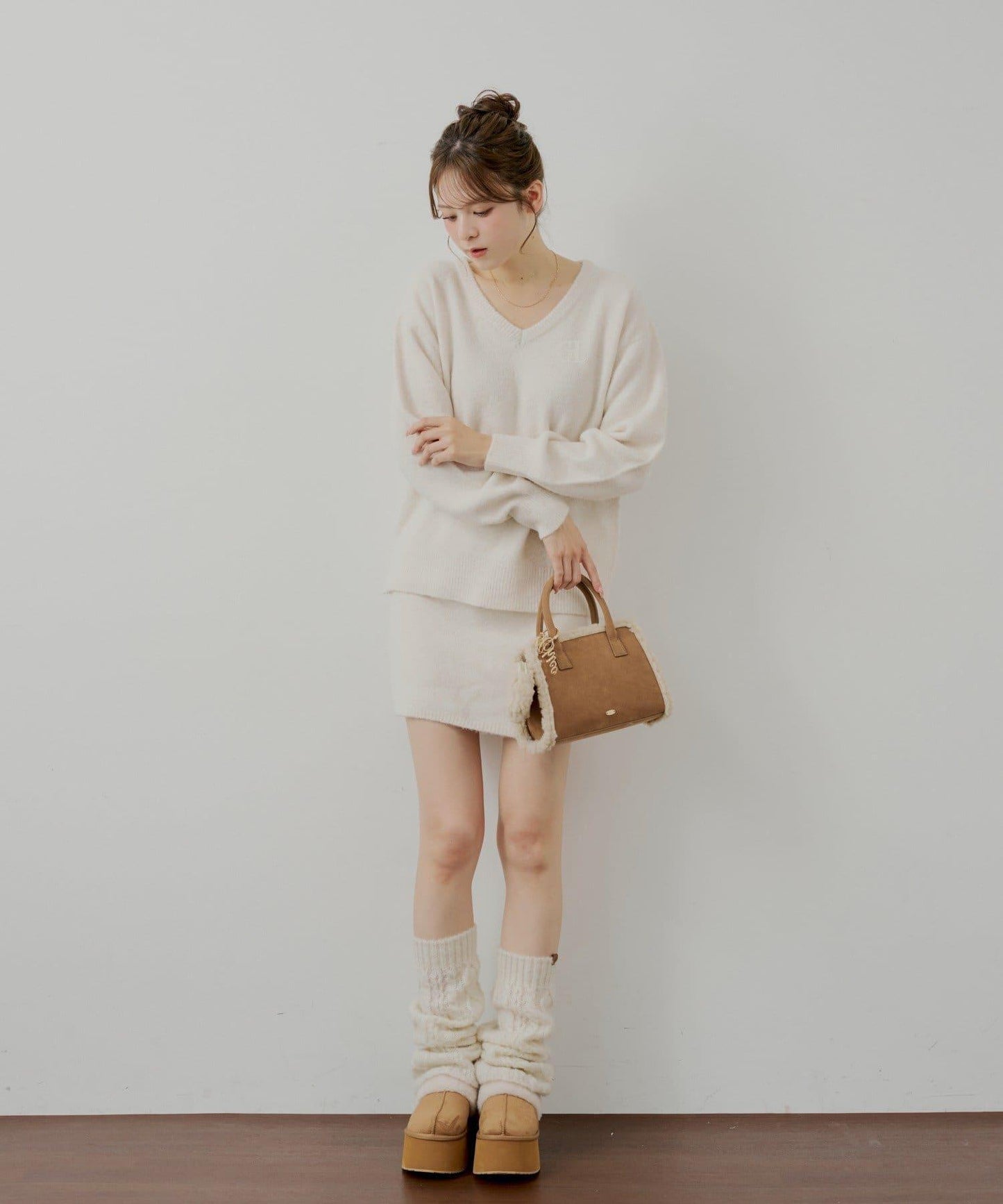 【可成套搭配】針織修身迷你裙