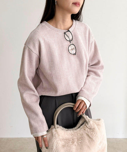 亮片毛線套頭衫