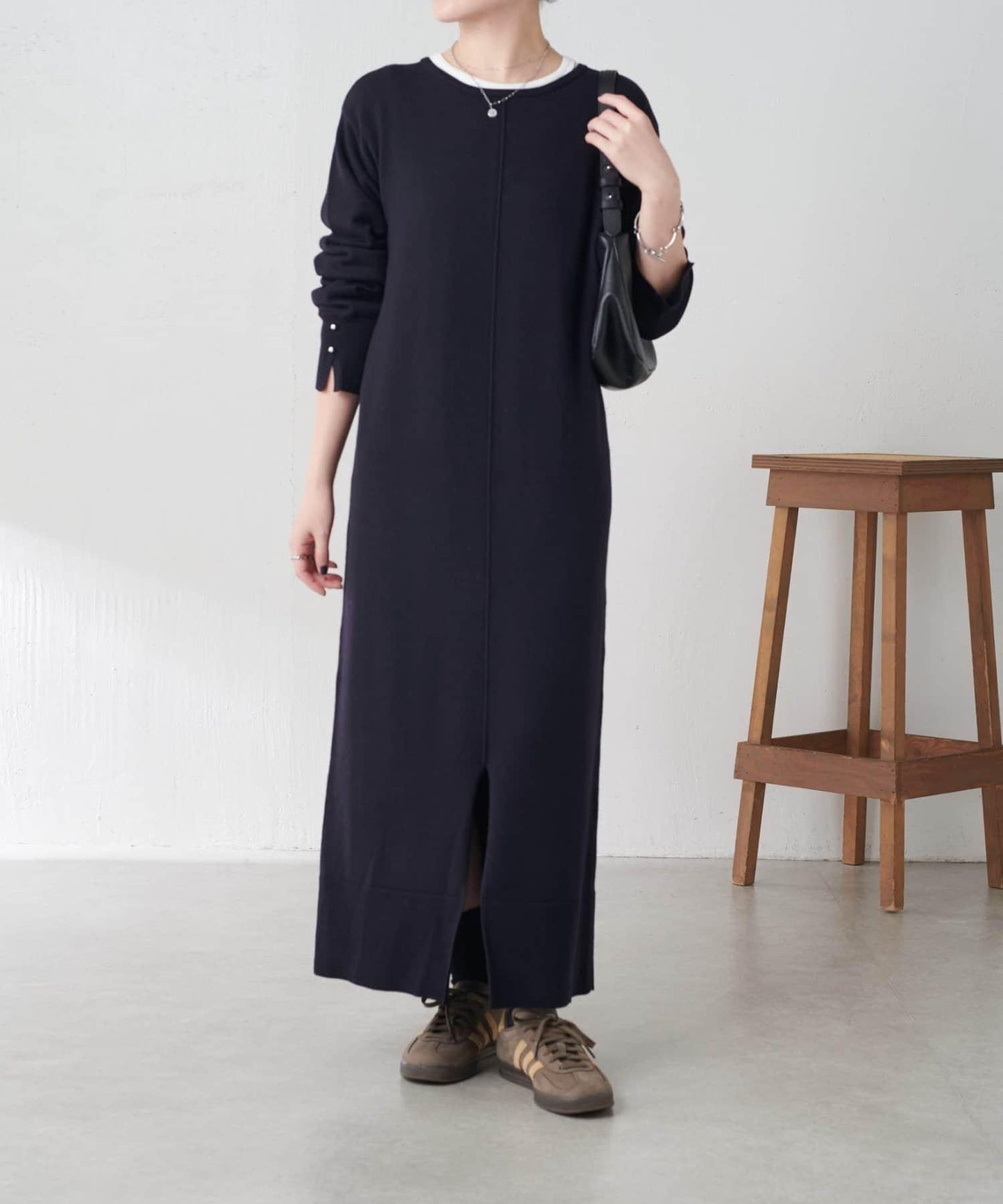 【前後兩穿】衛衣風2WAY連衣裙