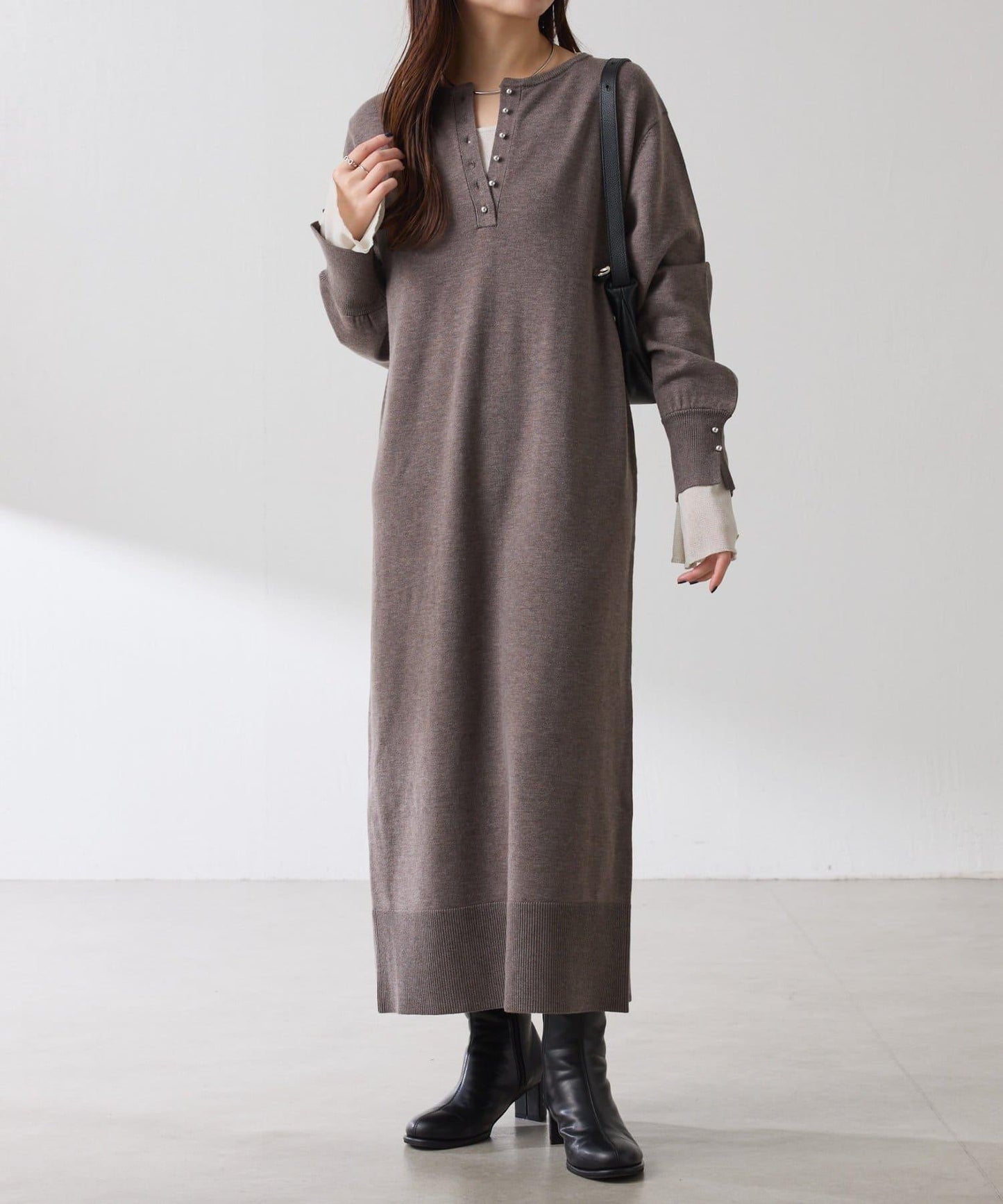 【前後兩穿】衛衣風2WAY連衣裙