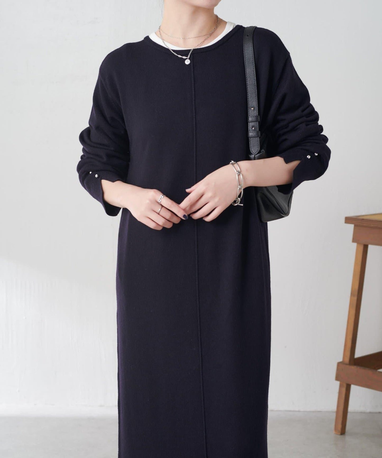 【前後兩穿】衛衣風2WAY連衣裙