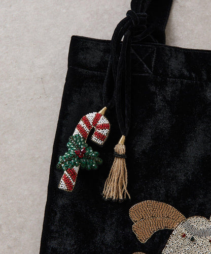 《CITRUS》木馬刺繡托特包