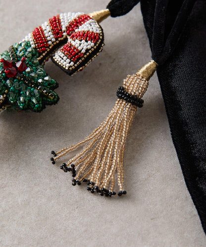 《CITRUS》木馬刺繡托特包