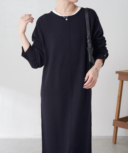 【前後兩穿】衛衣風2WAY連衣裙