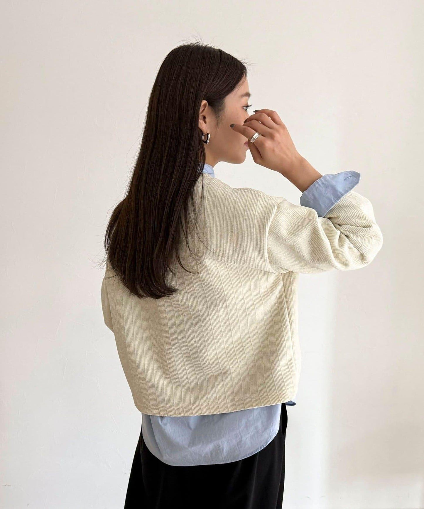 亮片毛線套頭衫