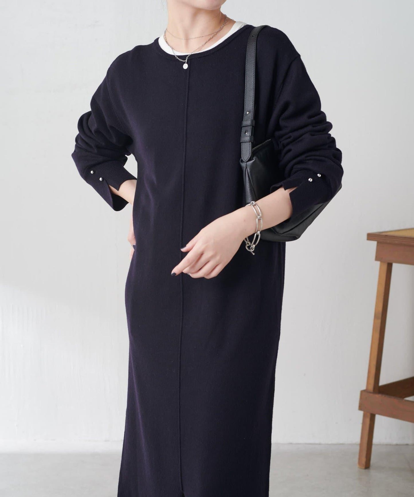 【前後兩穿】衛衣風2WAY連衣裙