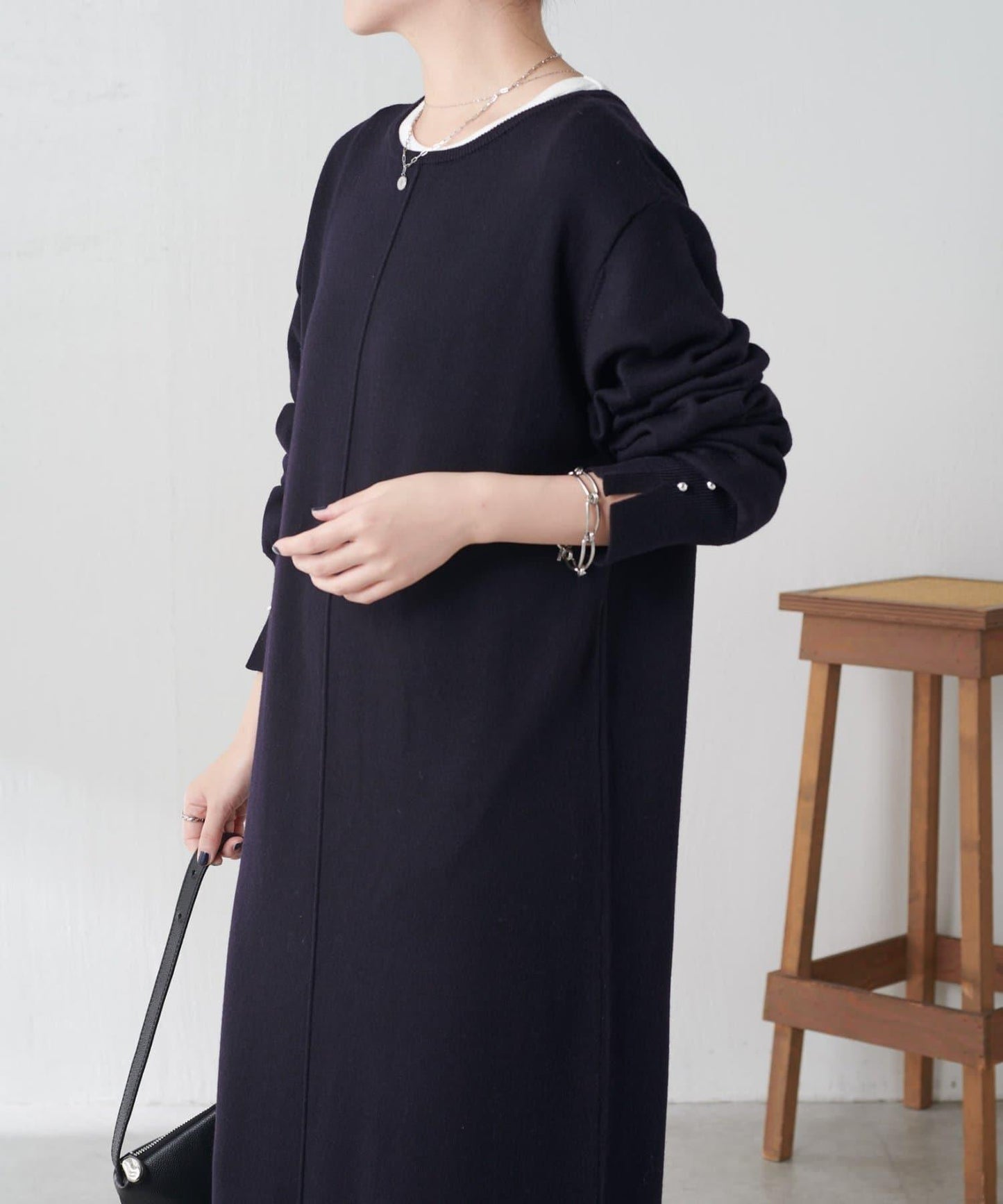 【前後兩穿】衛衣風2WAY連衣裙