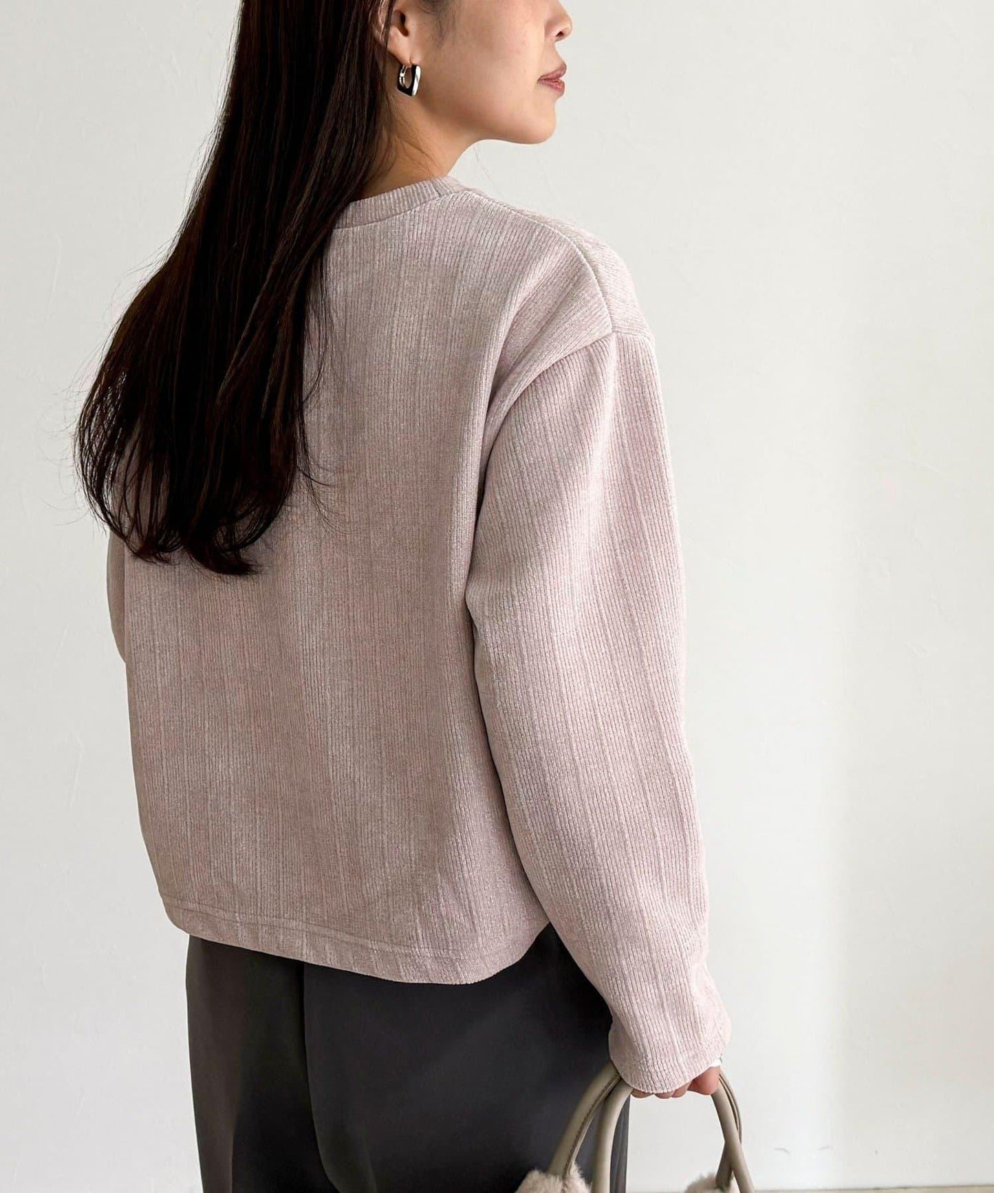 亮片毛線套頭衫