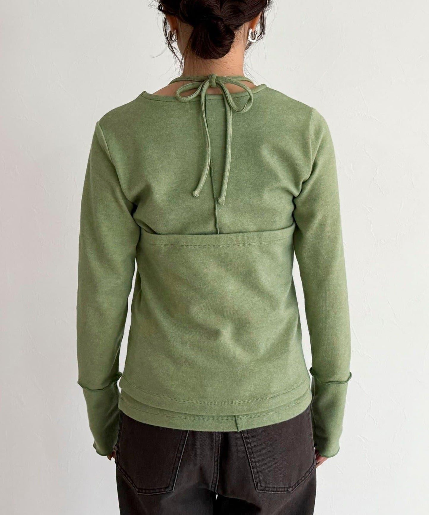 吊帶背心疊穿長袖T恤套裝