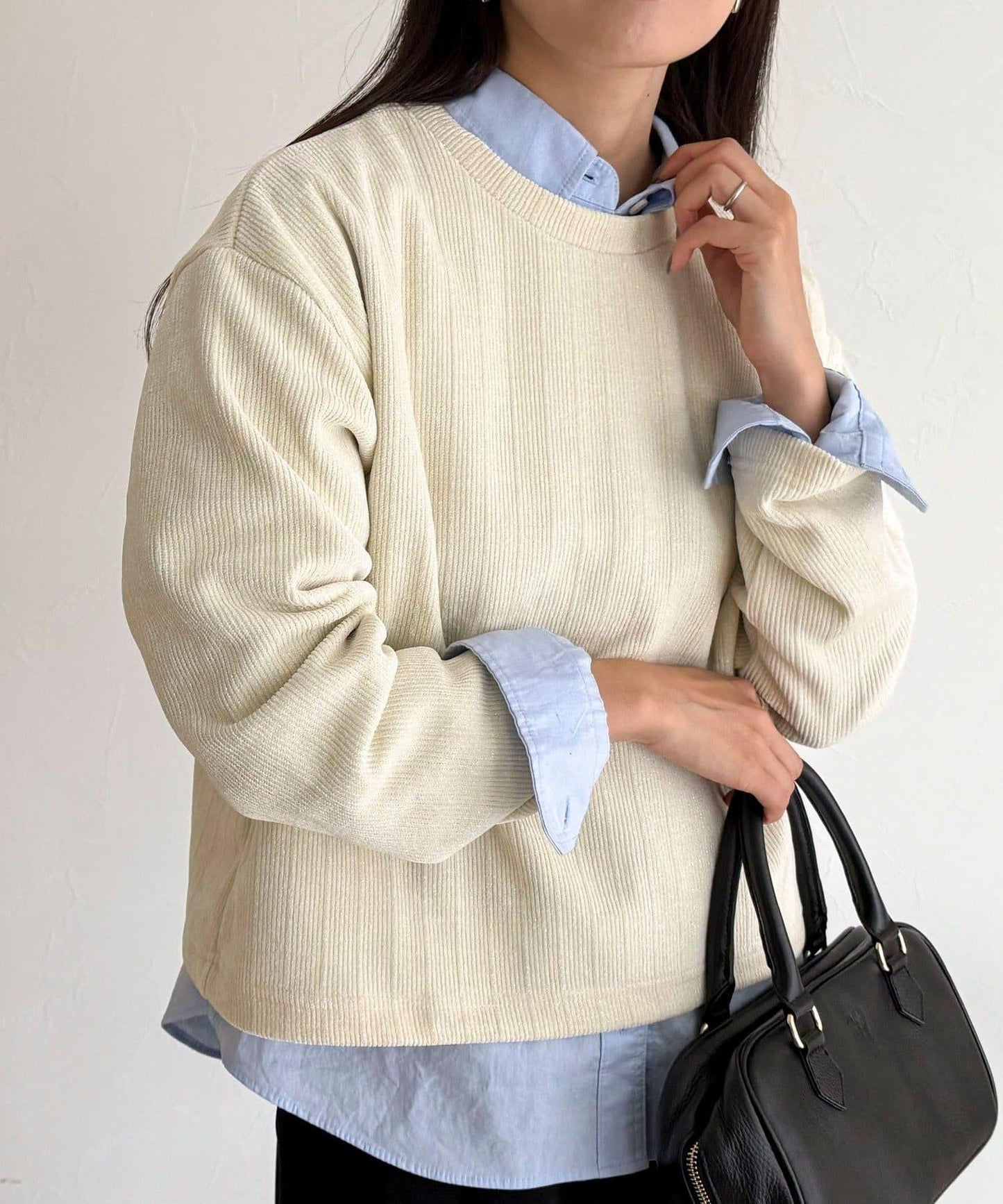 亮片毛線套頭衫