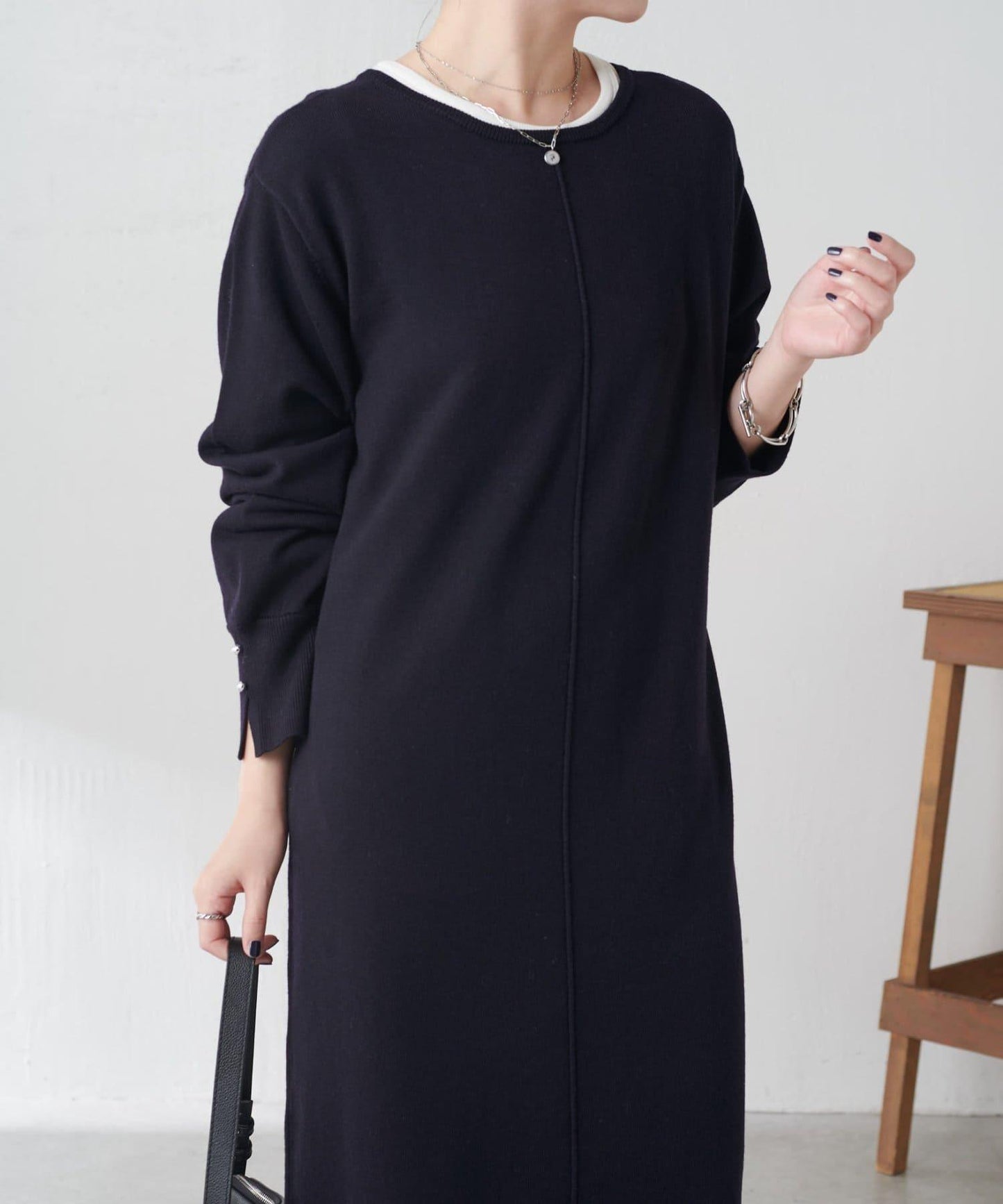 【前後兩穿】衛衣風2WAY連衣裙