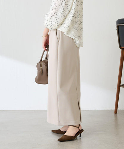 【適合正式場合◎】珠飾線條剪裁套裝/禮服