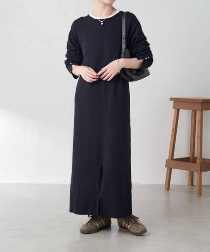 【前後兩穿】衛衣風2WAY連衣裙