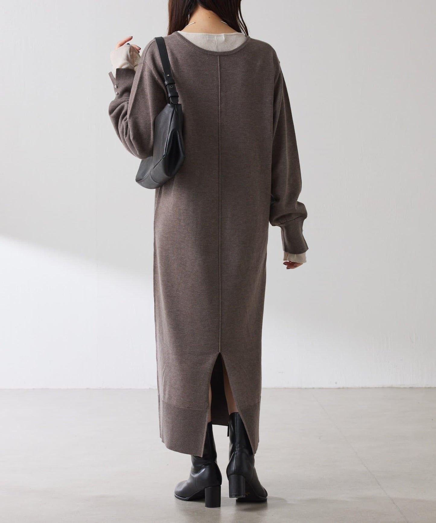 【前後兩穿】衛衣風2WAY連衣裙