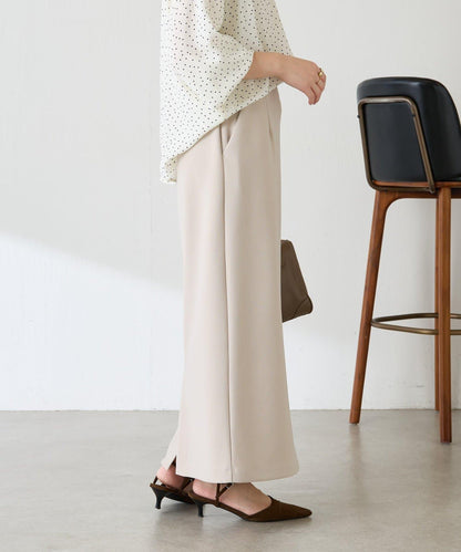 【適合正式場合◎】珠飾線條剪裁套裝/禮服