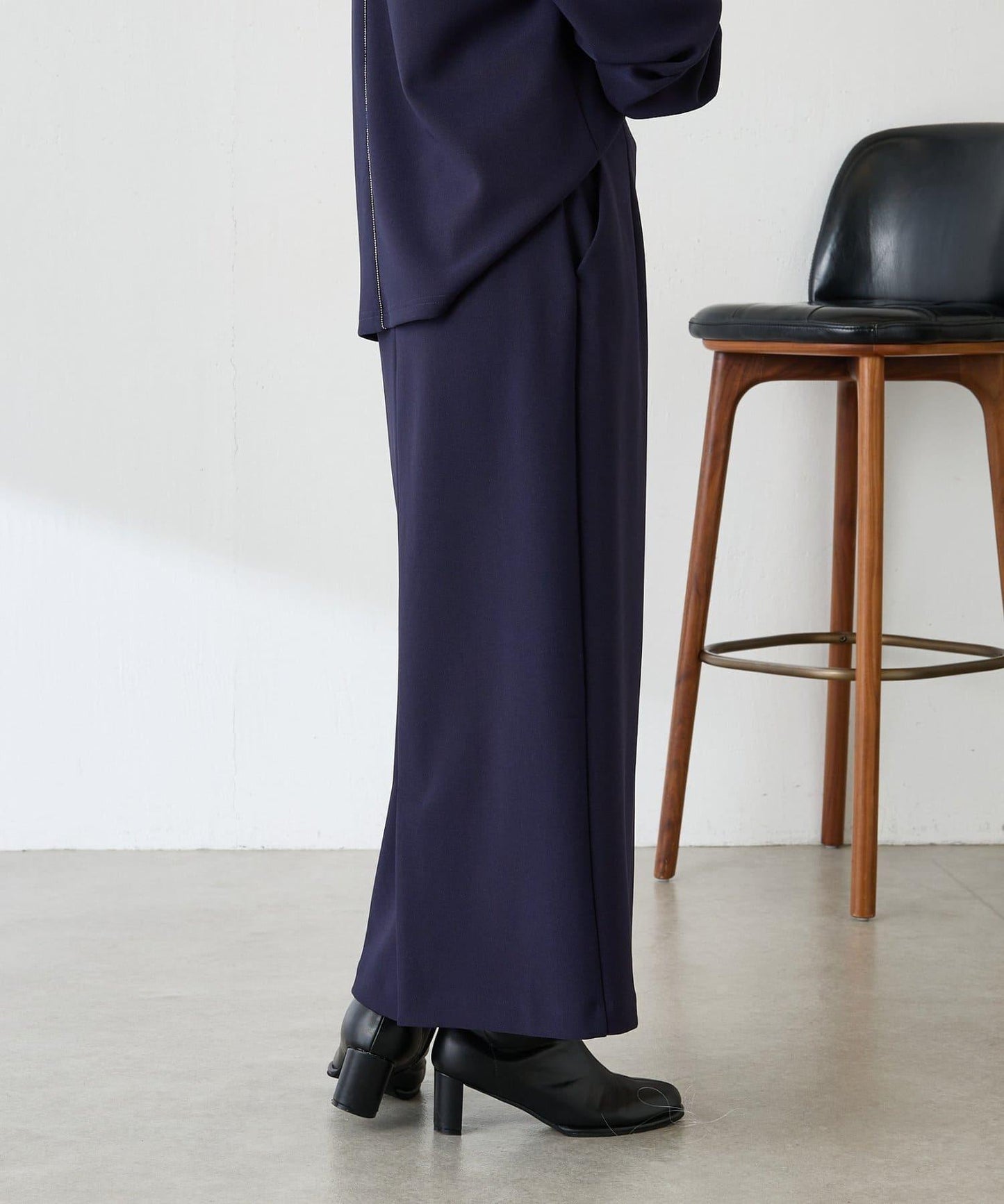 【適合正式場合◎】珠飾線條剪裁套裝/禮服