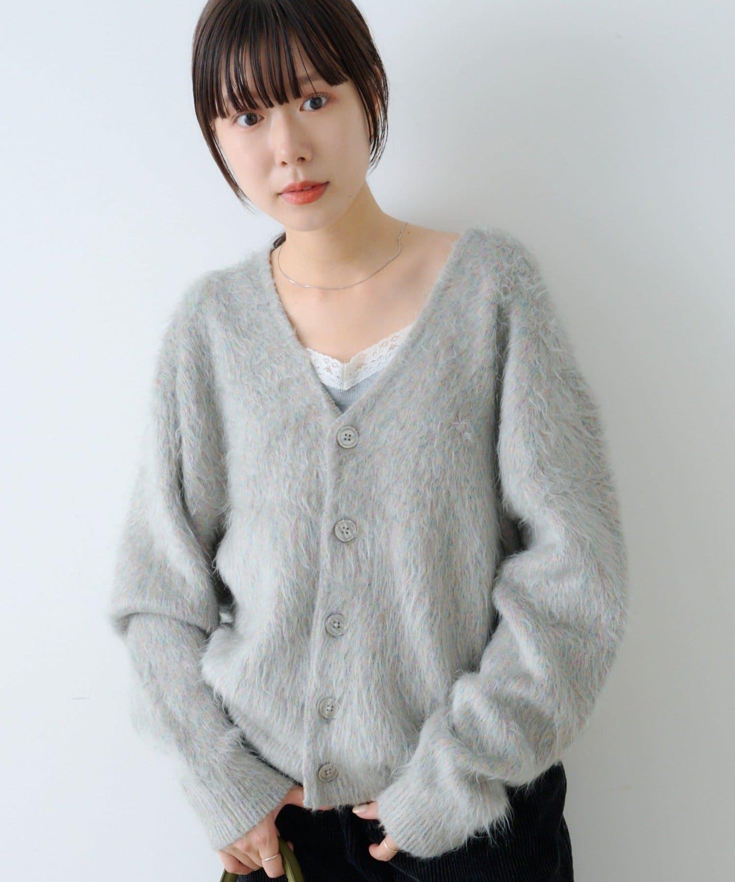 【WHIMSIC/2尺碼可選】長毛針織開衫