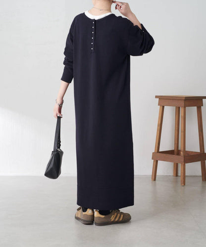 【前後兩穿】衛衣風2WAY連衣裙