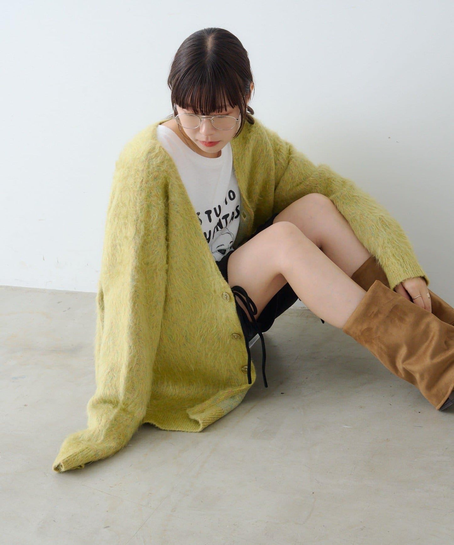 【WHIMSIC/2尺碼可選】長毛針織開衫