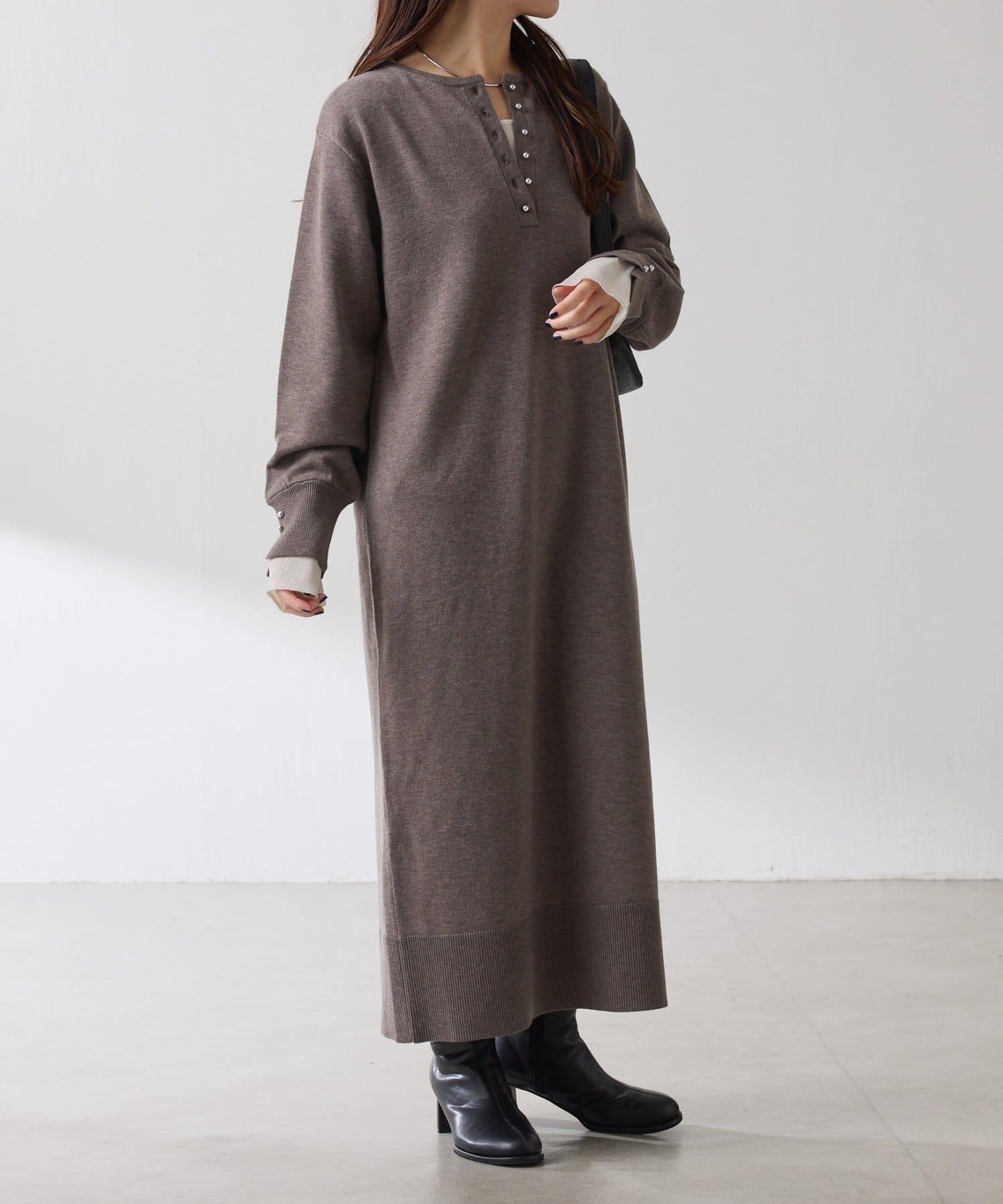 【前後兩穿】衛衣風2WAY連衣裙