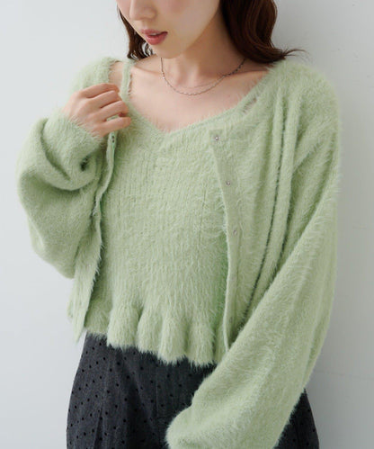 羽毛紗針織套裝SET