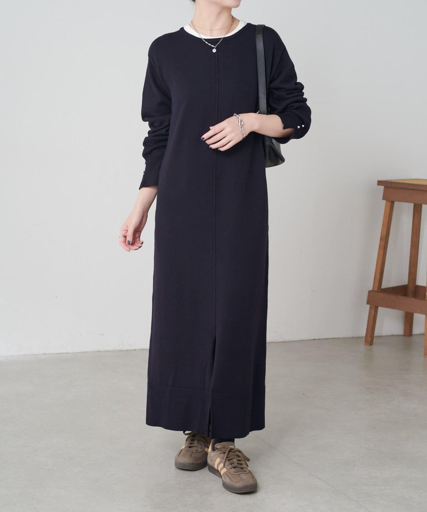 【前後兩穿】衛衣風2WAY連衣裙