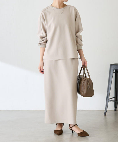 【適合正式場合◎】珠飾線條剪裁套裝/禮服