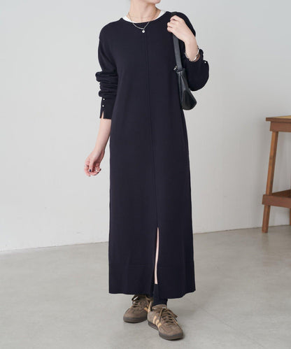 【前後兩穿】衛衣風2WAY連衣裙