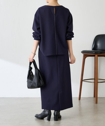 【適合正式場合◎】珠飾線條剪裁套裝/禮服