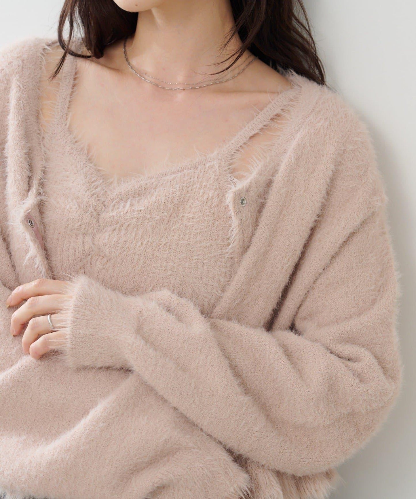 羽毛紗針織套裝SET