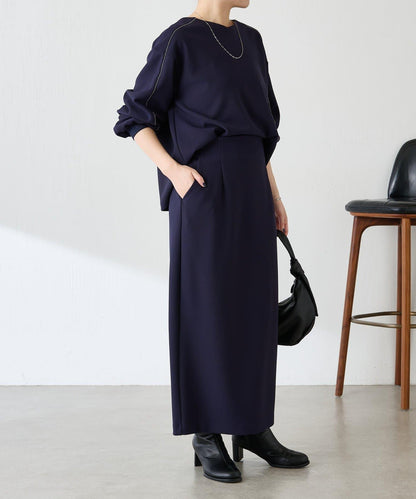 【適合正式場合◎】珠飾線條剪裁套裝/禮服