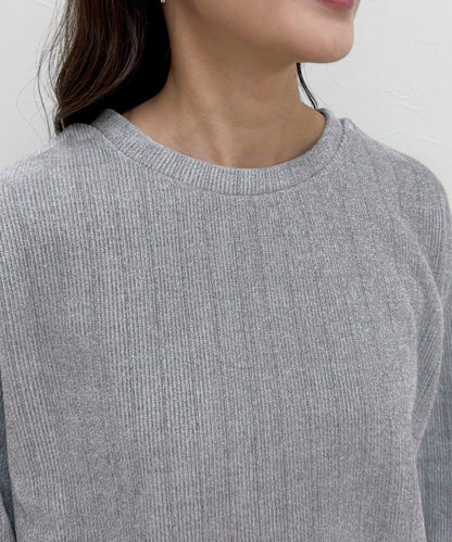 亮片毛線套頭衫