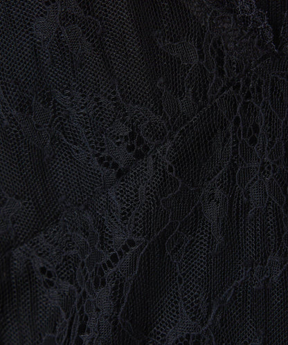 【前後兩穿】2WAY蕾絲吊帶連衣裙/疊穿單品