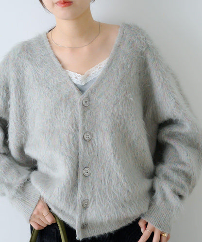 【Kastane】長毛針織開衫