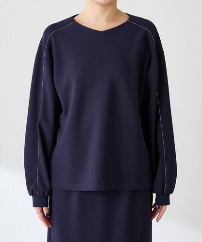 【適合正式場合◎】珠飾線條剪裁套裝/禮服