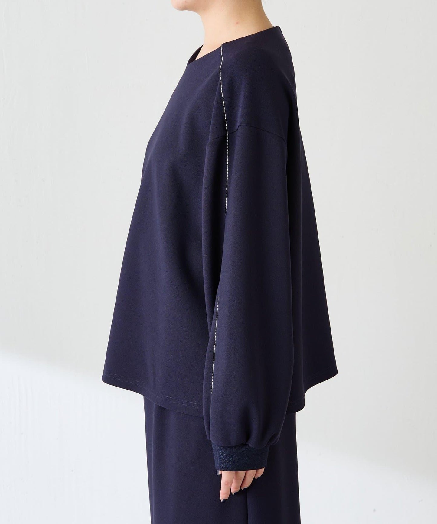 【適合正式場合◎】珠飾線條剪裁套裝/禮服