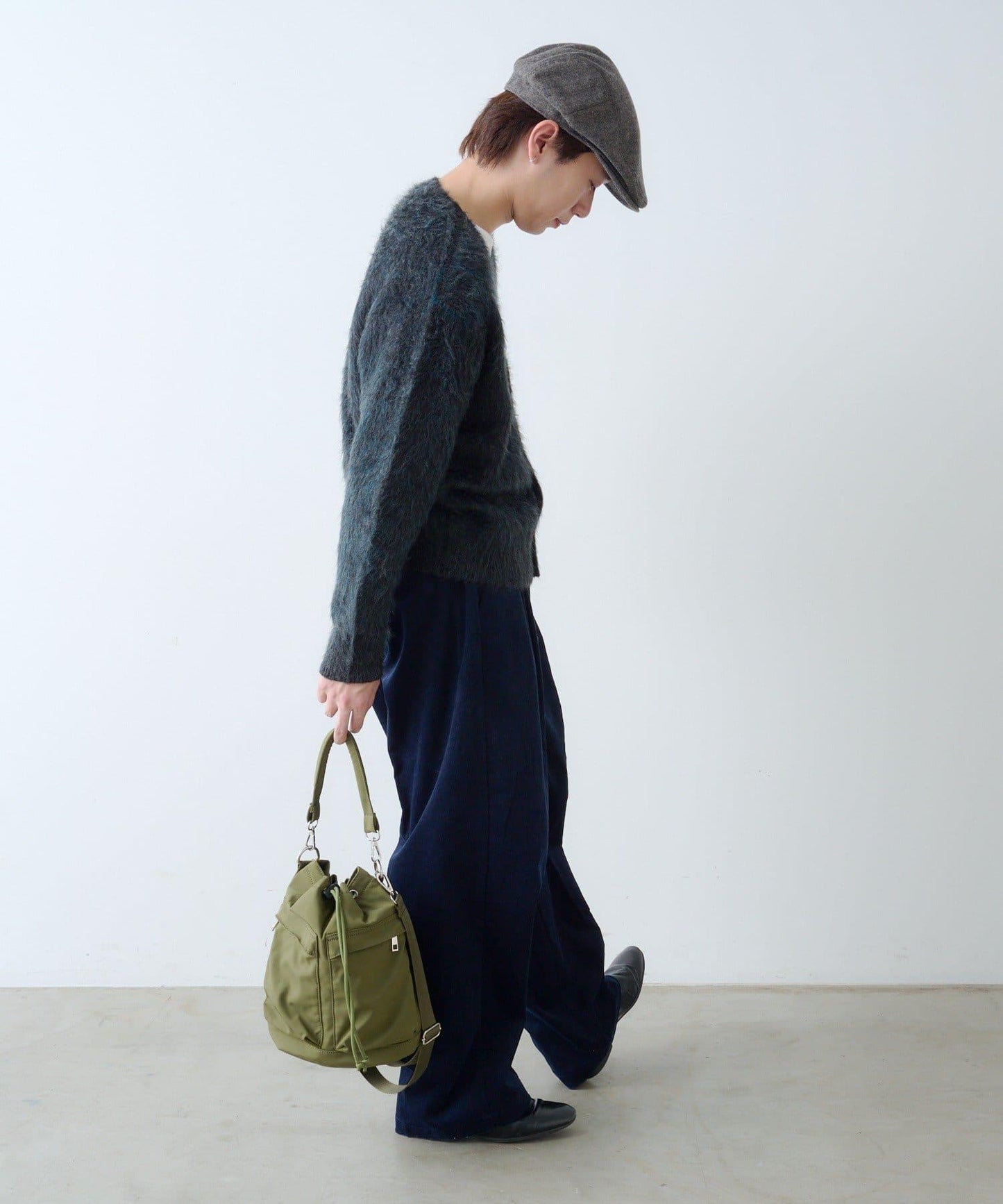 【Kastane】長毛針織開衫