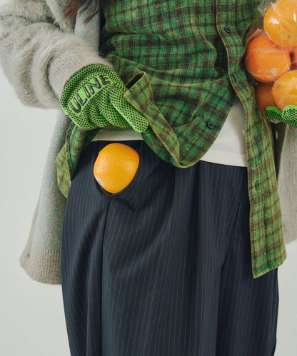 【WHIMSIC】酸洗法法蘭絨格子襯衫