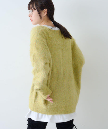 【WHIMSIC/2尺碼可選】長毛針織開衫