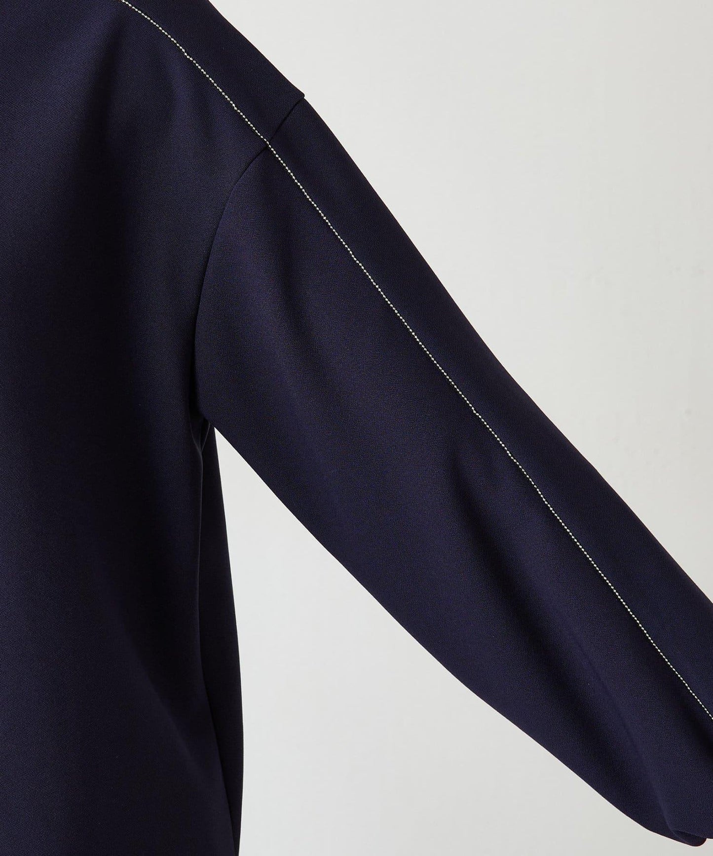 【適合正式場合◎】珠飾線條剪裁套裝/禮服