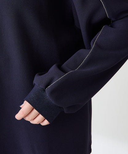 【適合正式場合◎】珠飾線條剪裁套裝/禮服