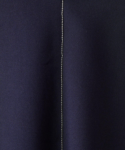 【適合正式場合◎】珠飾線條剪裁套裝/禮服