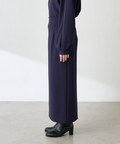 【適合正式場合◎】珠飾線條剪裁套裝/禮服