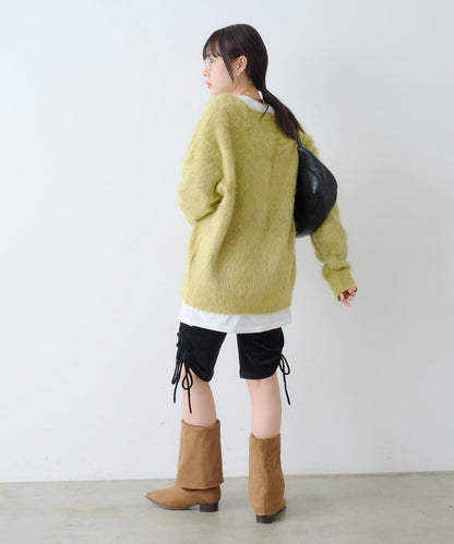 【WHIMSIC/2尺碼可選】長毛針織開衫