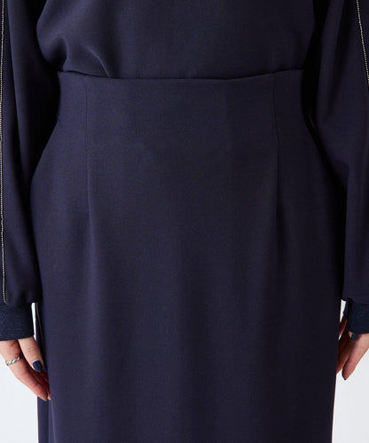 【適合正式場合◎】珠飾線條剪裁套裝/禮服