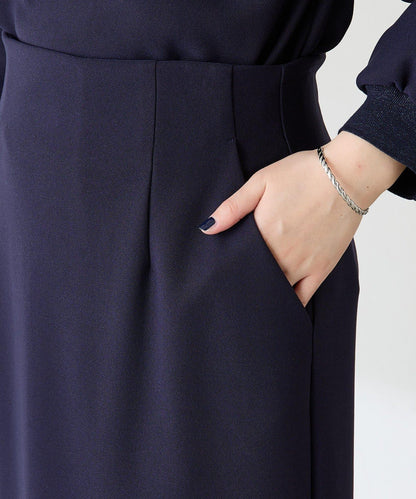 【適合正式場合◎】珠飾線條剪裁套裝/禮服